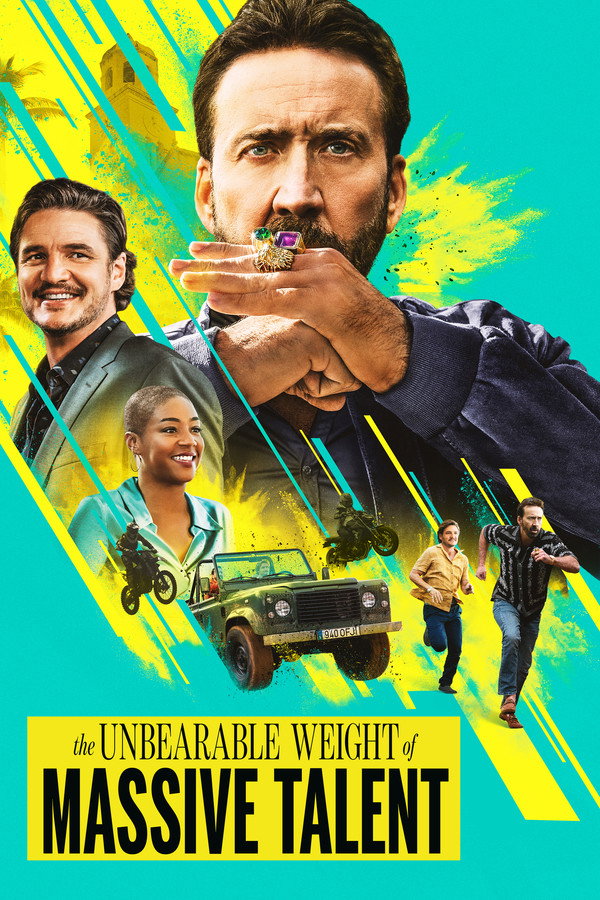 The Unbearable Weight of Massive Talent (2022) - Premium Movie Poster
