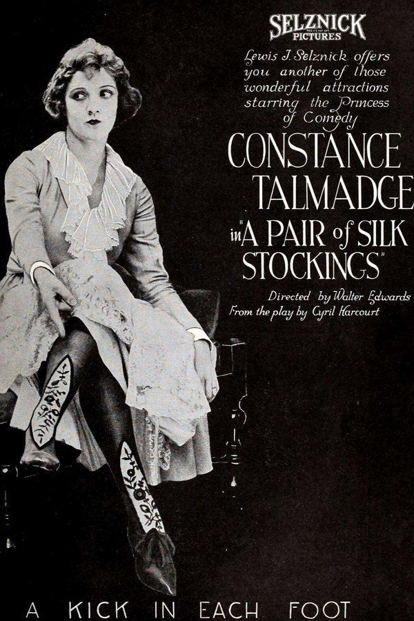 A Pair of Silk Stockings (1918) - Premium Movie Poster