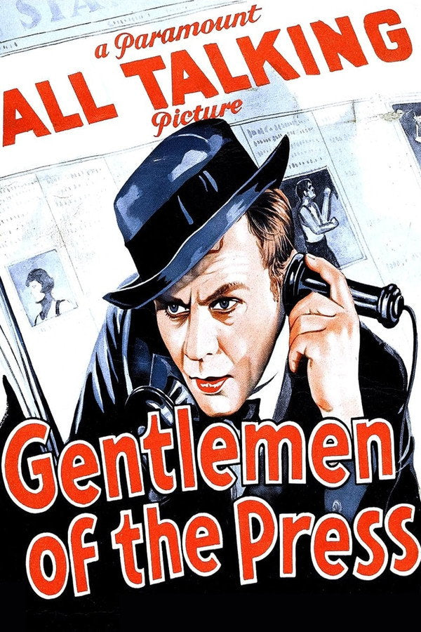 Gentlemen of the Press (1929) - Premium Movie Poster