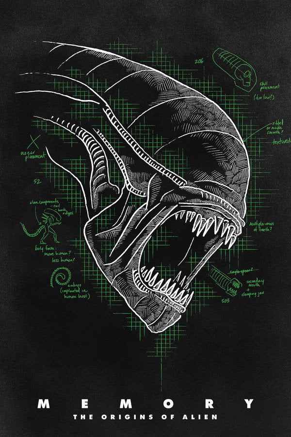 Memory: The Origins of Alien (2019) - Premium Movie Poster