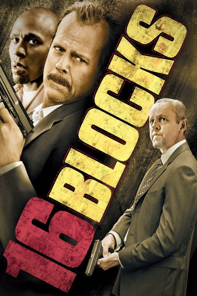 16 Blocks (2006) - Premium Movie Poster