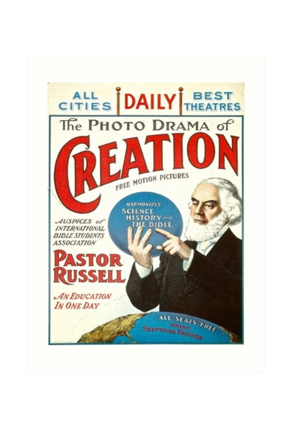 The Photo-Drama of Creation (1914) - Premium Movie Poster