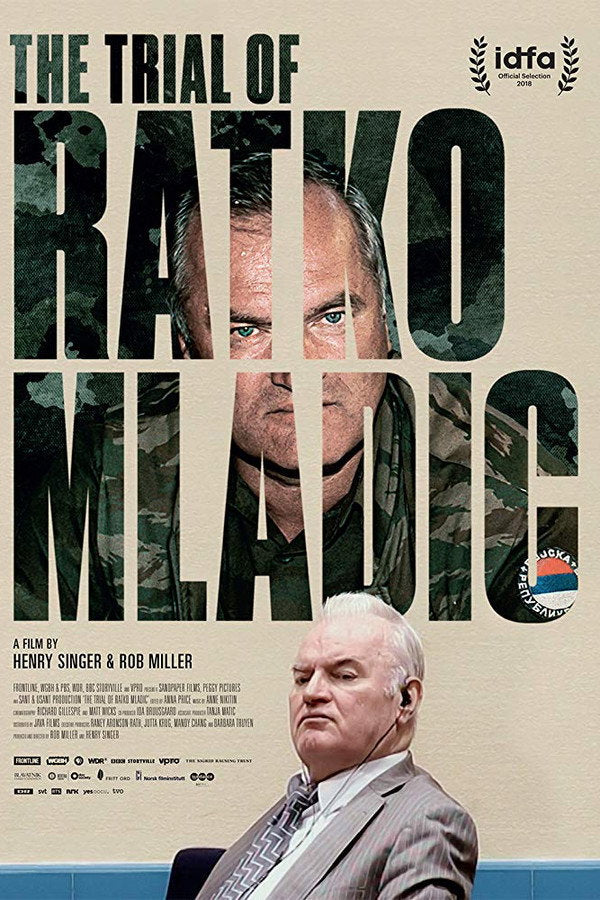 The Trial of Ratko Mladic (2018) - Premium Movie Poster