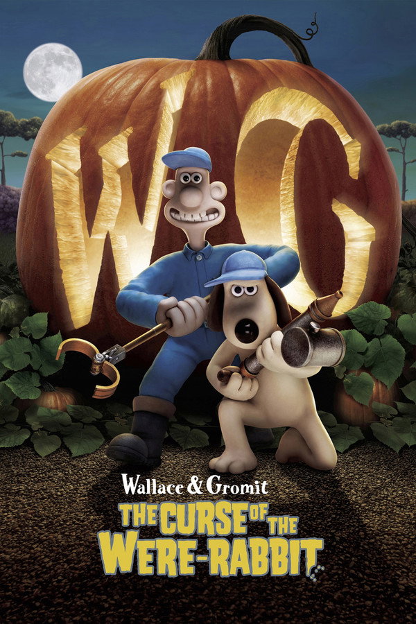 Wallace & Gromit: The Curse of the Were-Rabbit (2005) - Premium Movie Poster
