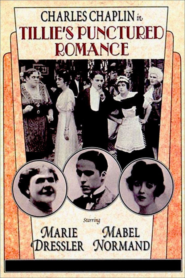 Tillie's Punctured Romance (1914) - Premium Movie Poster