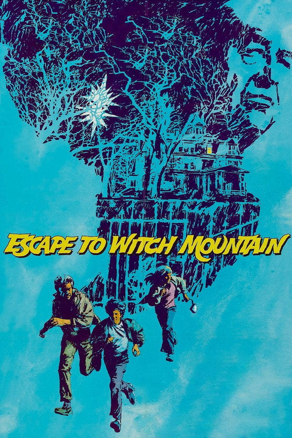 Escape to Witch Mountain (1975) - Premium Movie Poster