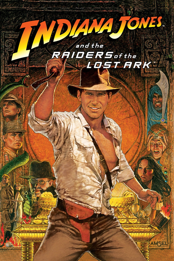 Raiders of the Lost Ark (1981) - Premium Movie Poster