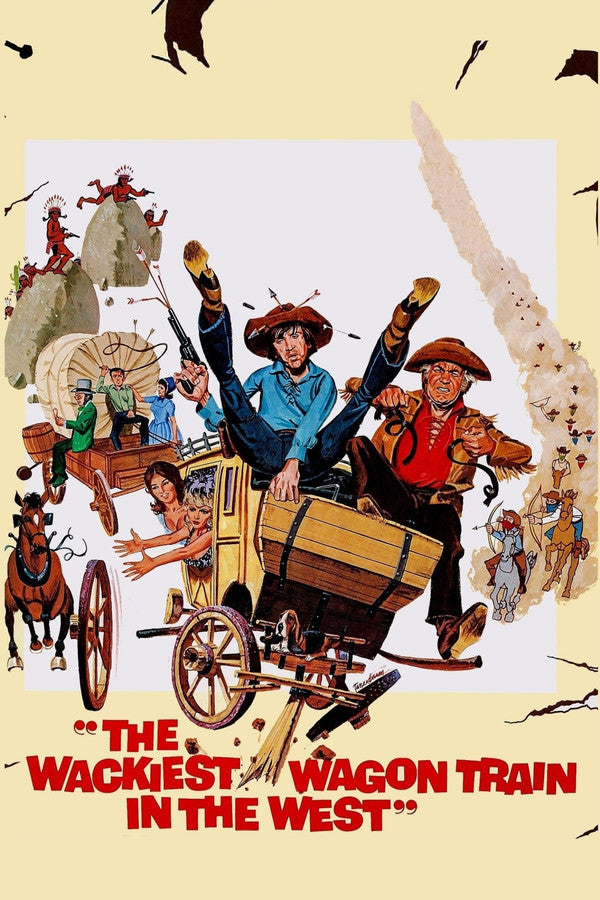 The Wackiest Wagon Train in the West (1976) - Premium Movie Poster