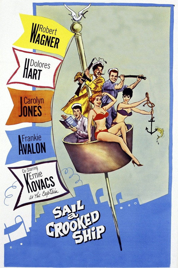 Sail a Crooked Ship (1961) - Premium Movie Poster
