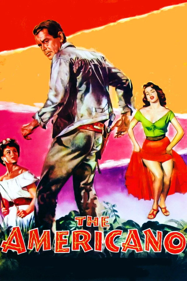 The Americano (1955) - Premium Movie Poster