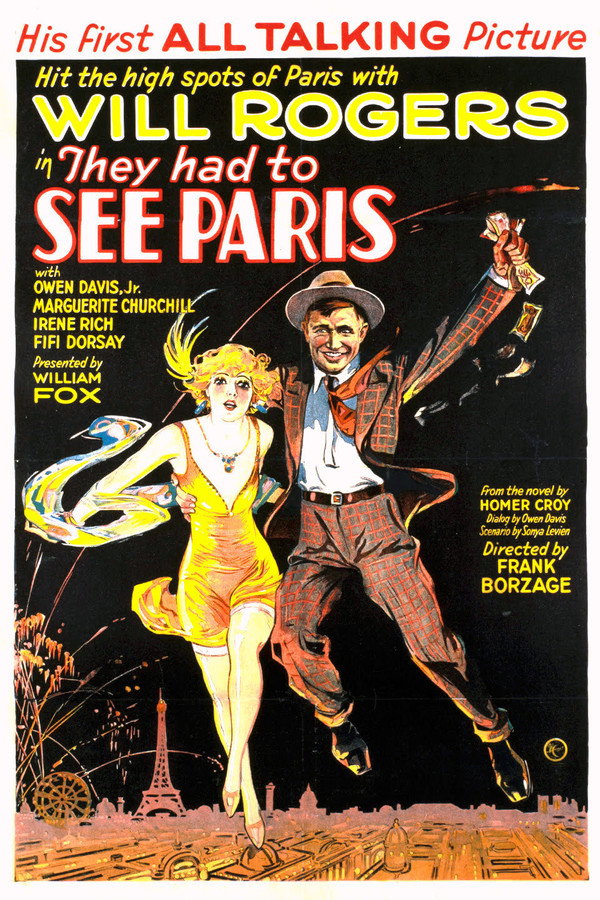 They Had to See Paris (1929) - Premium Movie Poster
