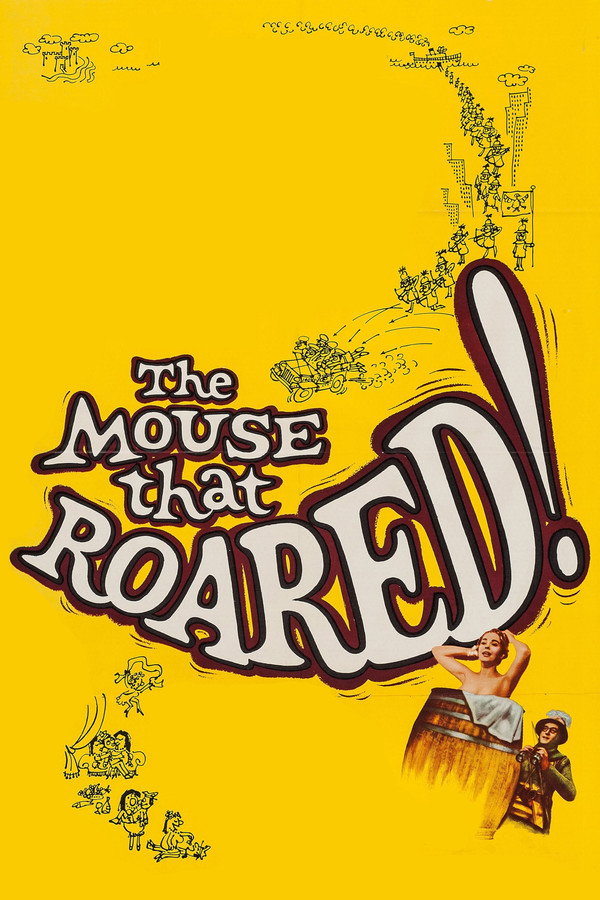 The Mouse That Roared (1959) - Premium Movie Poster