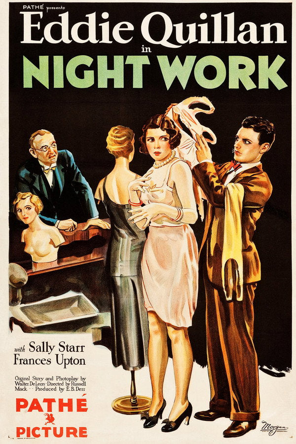 Night Work (1930) - Premium Movie Poster