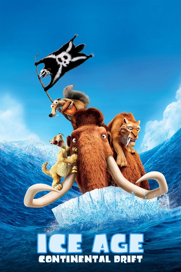 Ice Age: Continental Drift (2012) - Premium Movie Poster