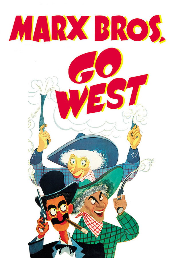 Go West (1940) - Premium Movie Poster