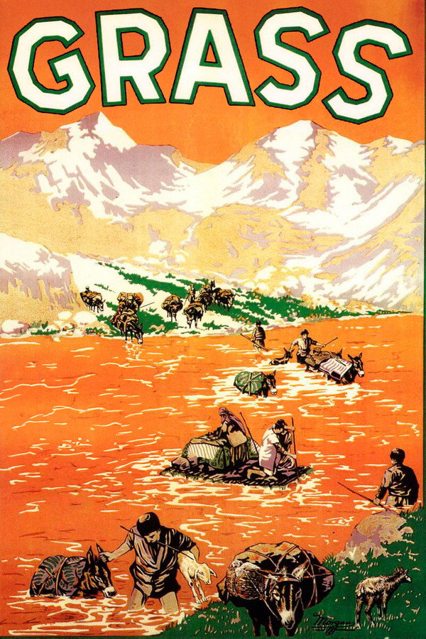 Grass: A Nation's Battle for Life (1926) - Premium Movie Poster