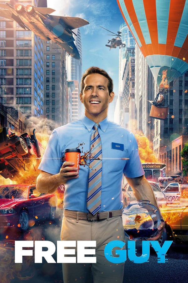 Free Guy (2021) - Premium Movie Poster