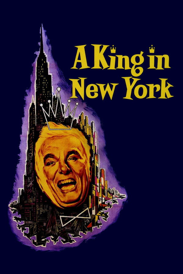 A King in New York (1957) - Premium Movie Poster