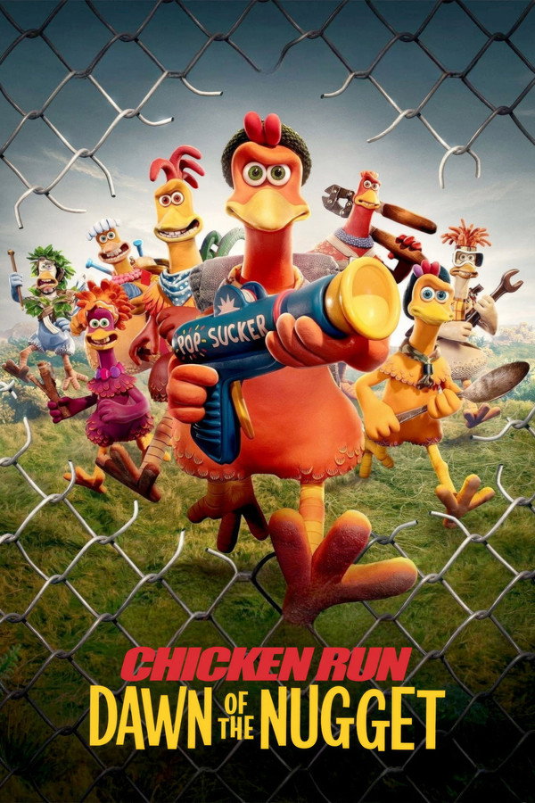 Chicken Run: Dawn of the Nugget (2023) - Premium Movie Poster