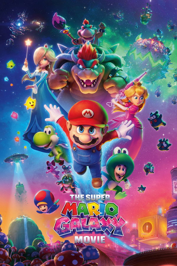 The Super Mario Galaxy Movie (2026) - Premium Movie Poster