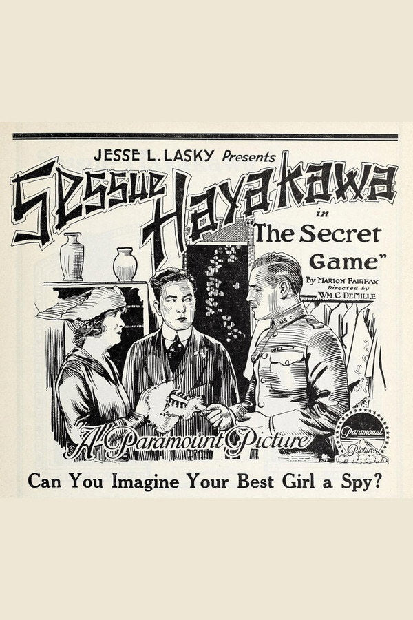 The Secret Game (1917) - Premium Movie Poster