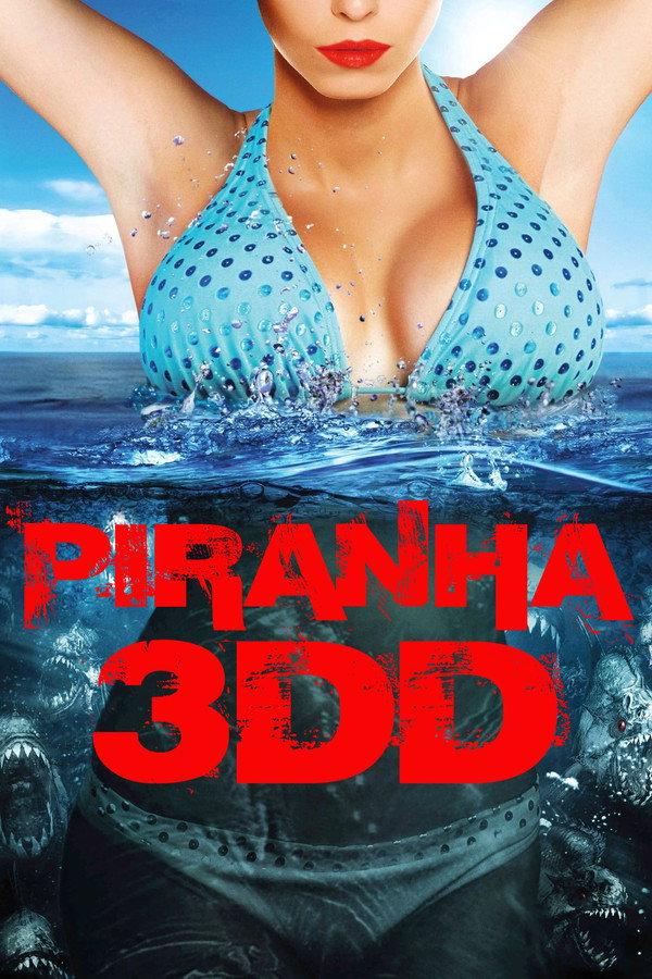 Piranha 3DD (2012) - Premium Movie Poster