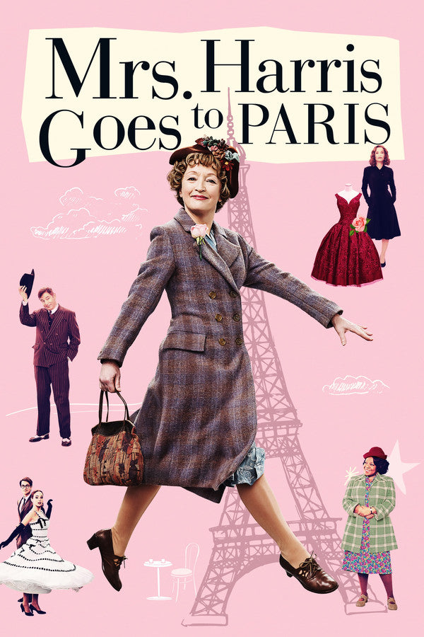 Mrs. Harris Goes to Paris (2022) - Premium Movie Poster