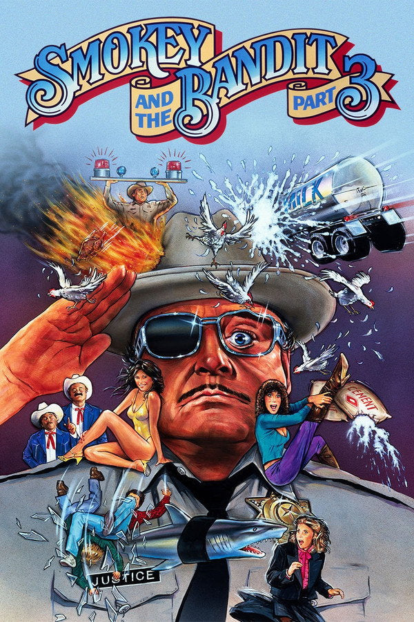 Smokey and the Bandit Part 3 (1983) - Premium Movie Poster