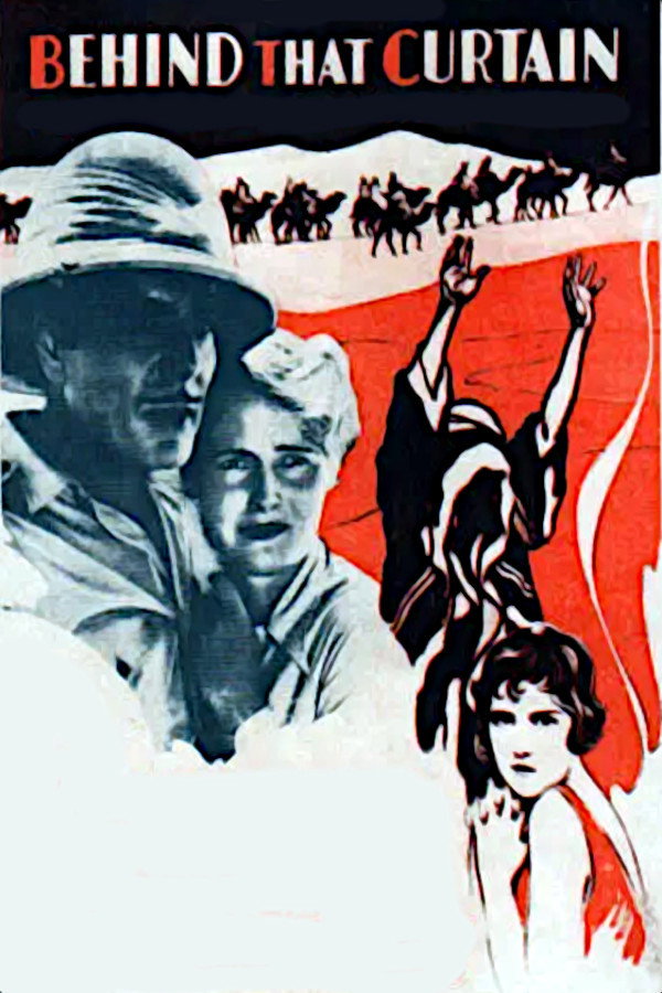 Behind That Curtain (1929) - Premium Movie Poster
