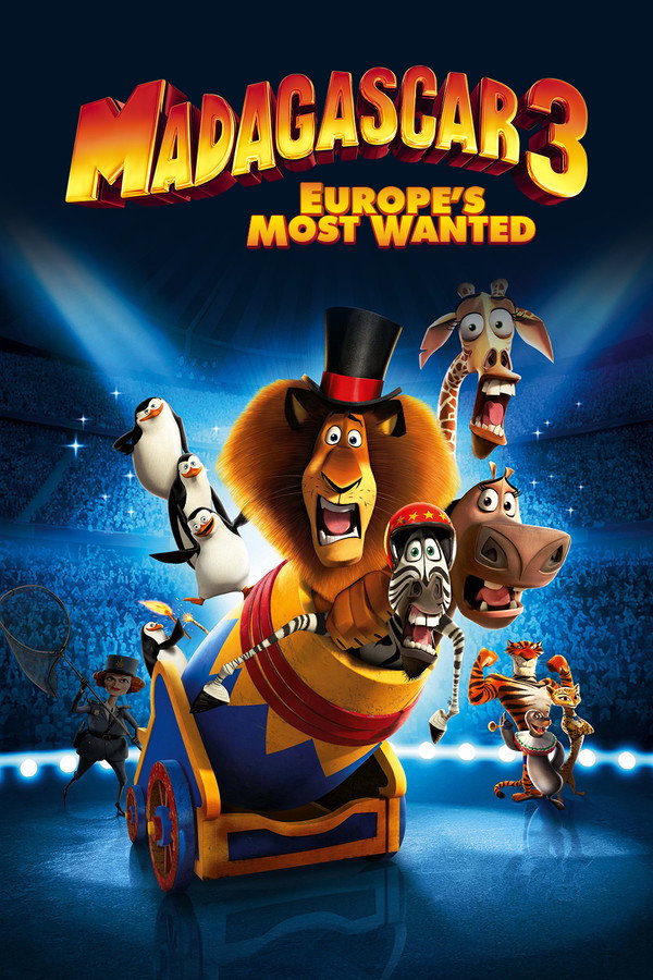 Madagascar 3: Europe's Most Wanted (2012) - Premium Movie Poster