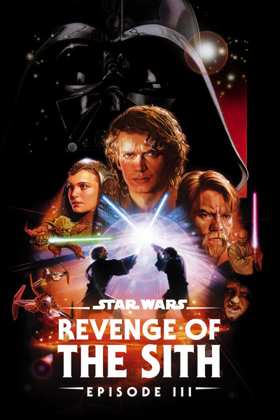 Epic Star Wars Episode III Sith Poster 2005 - Premium Movie Poster
