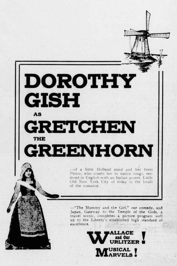 Gretchen the Greenhorn (1916) - Premium Movie Poster