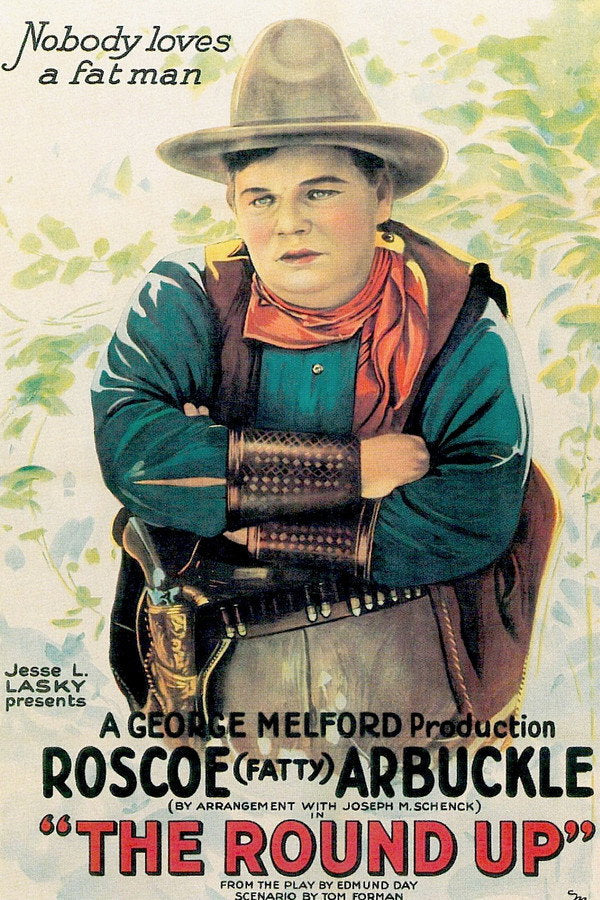 The Round-up (1920) - Premium Movie Poster
