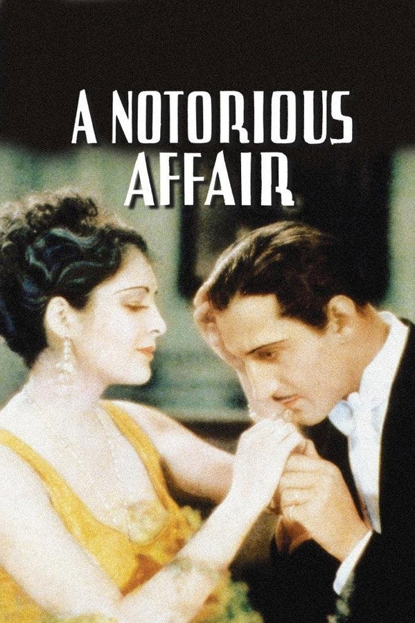 A Notorious Affair (1930) - Premium Movie Poster