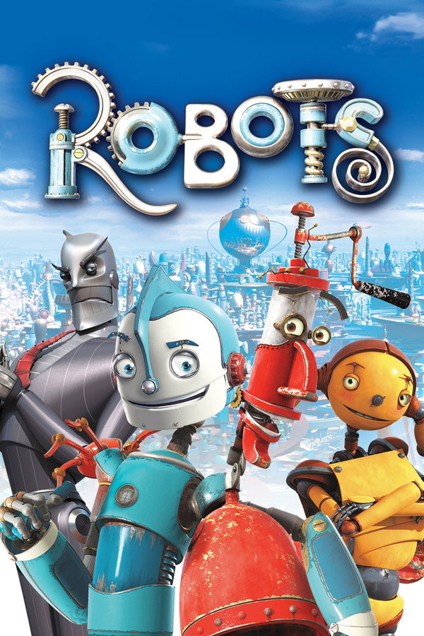 Robots (2005) - Premium Movie Poster