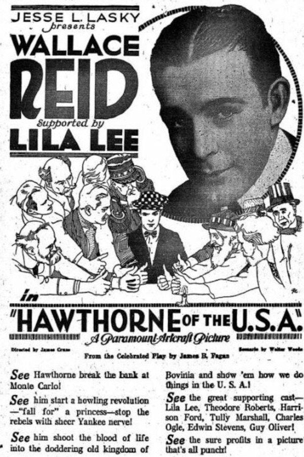 Hawthorne of the U.S.A. (1919) - Premium Movie Poster
