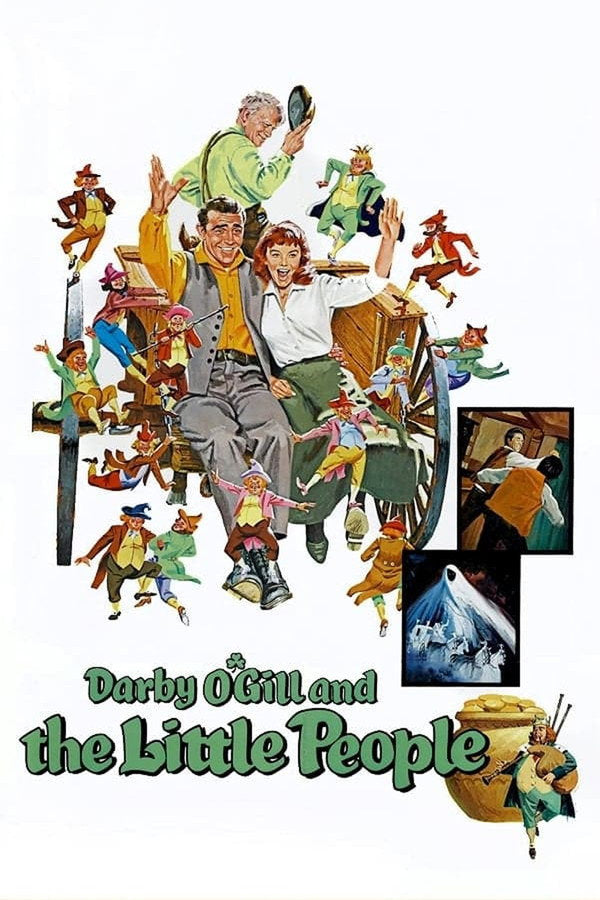 Darby O'Gill and the Little People (1960) - Premium Movie Poster