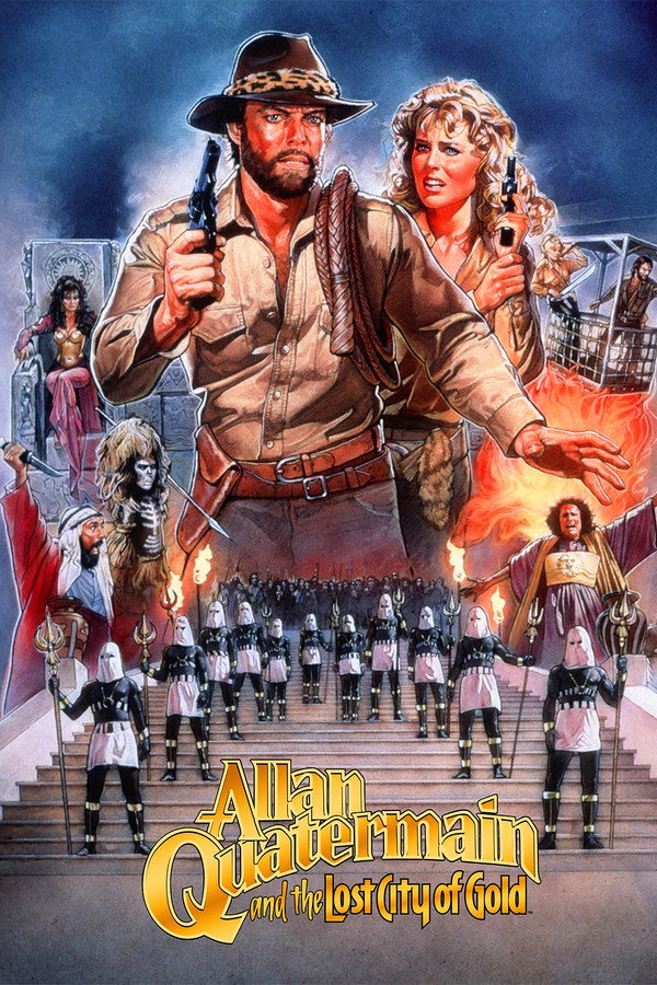 Allan Quatermain and the Lost City of Gold (1987) - Premium Movie Poster