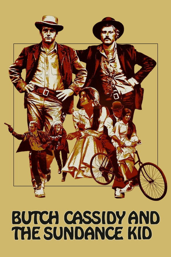 Butch Cassidy and the Sundance Kid (1969) - Premium Movie Poster