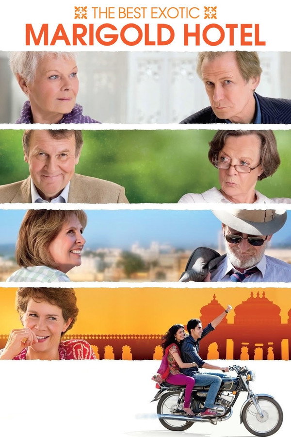 The Best Exotic Marigold Hotel (2012) - Premium Movie Poster
