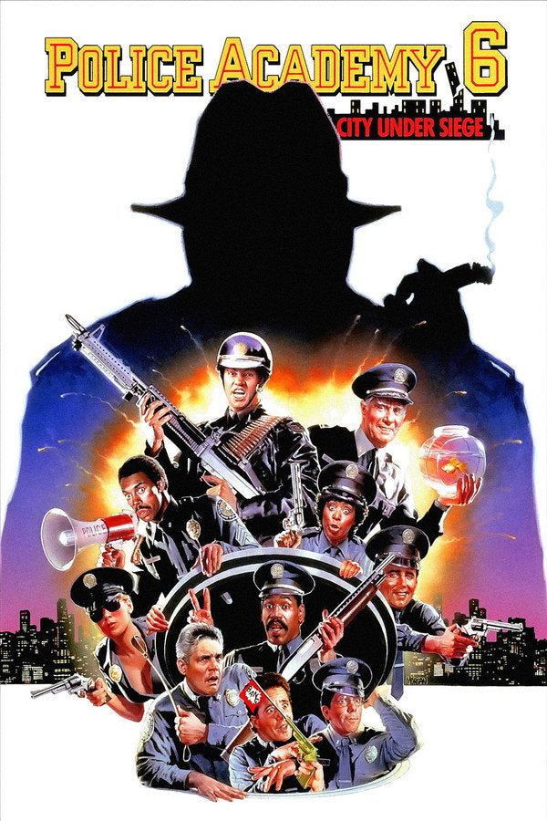Police Academy 6: City Under Siege (1989) - Premium Movie Poster