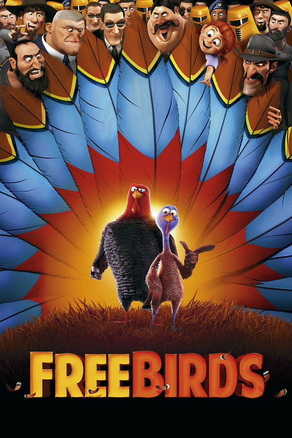 Free Birds (2013) - Premium Movie Poster