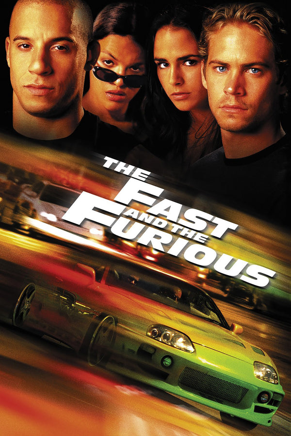 The Fast and the Furious (2001) - Premium Movie Poster