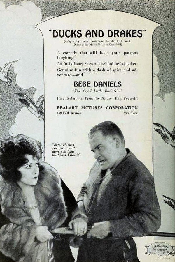 Ducks and Drakes (1921) - Premium Movie Poster