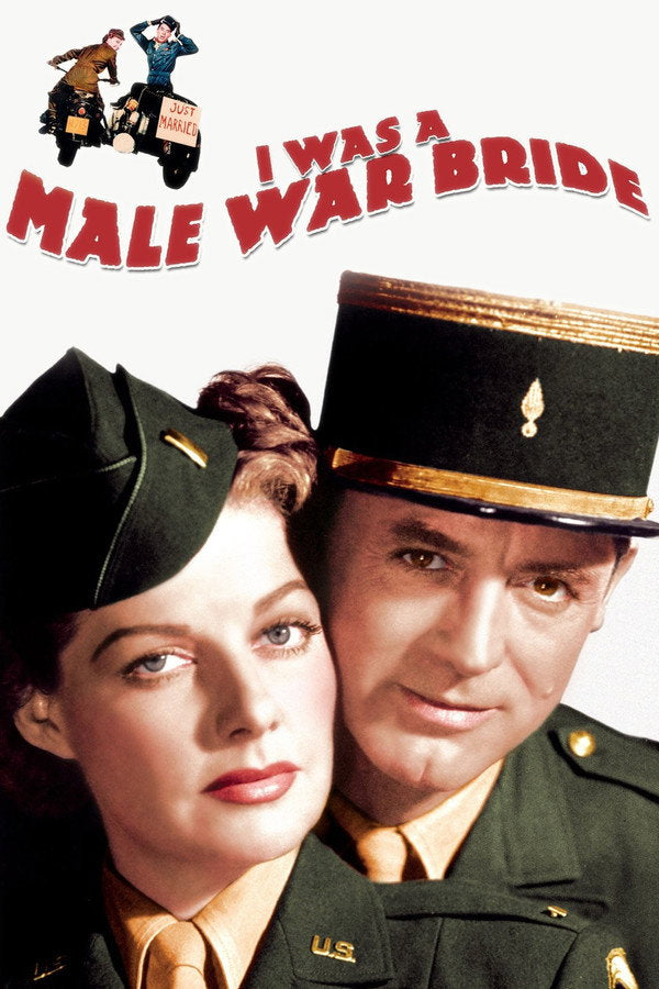 I Was a Male War Bride (1949) - Premium Movie Poster
