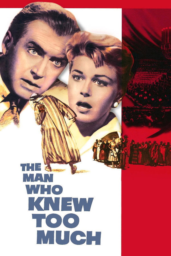 The Man Who Knew Too Much (1956) - Premium Movie Poster