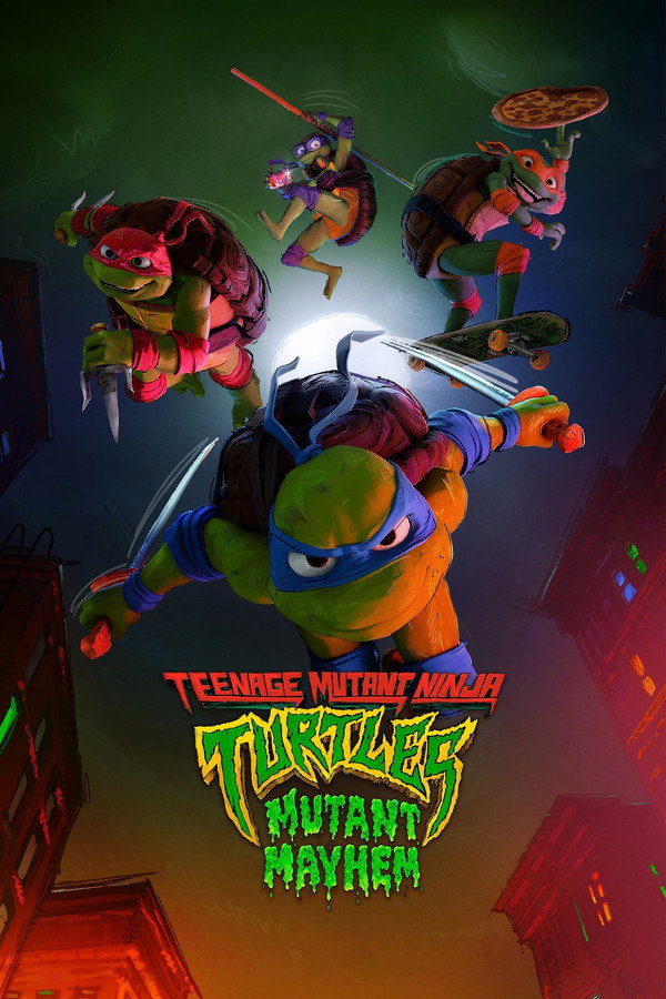 Teenage Mutant Ninja Turtles: Mutant Mayhem (2023) - Premium Movie Poster