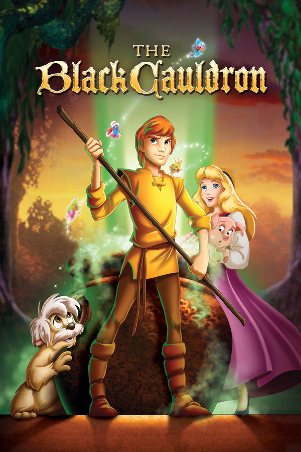 The Black Cauldron (1985) - Premium Movie Poster