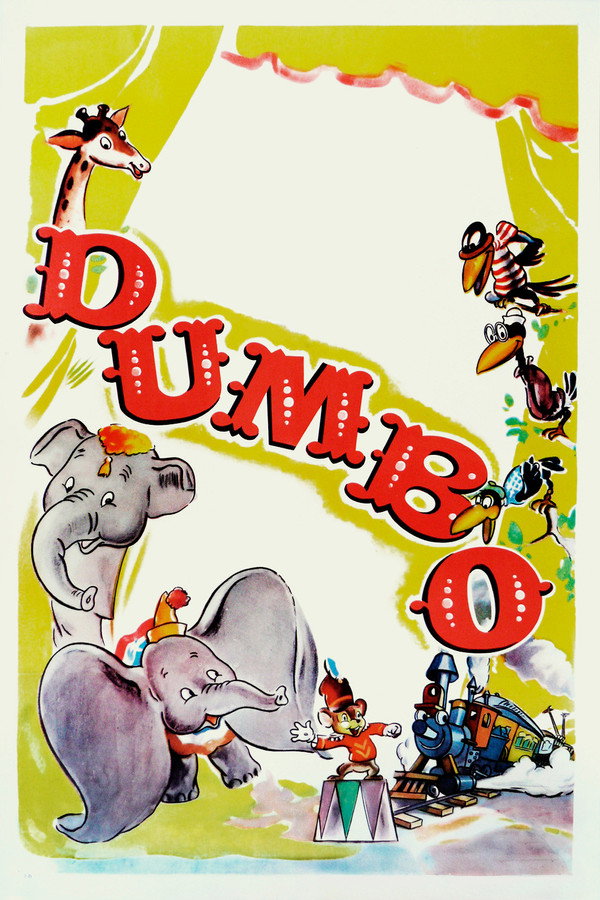 Dumbo (1941) - Premium Movie Poster