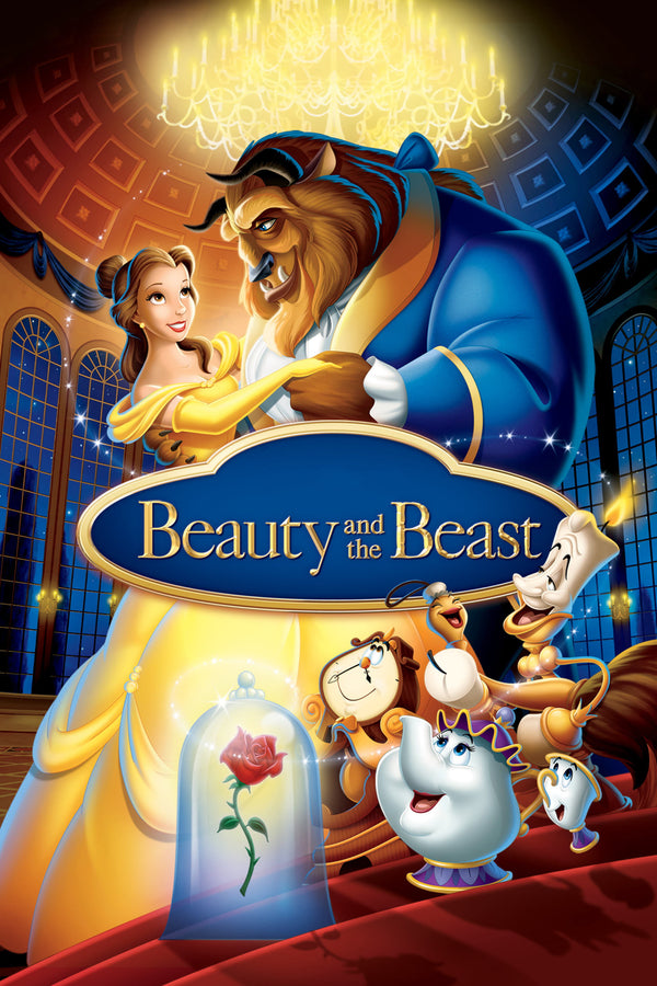 Beauty and the Beast (1991) - Premium Movie Poster